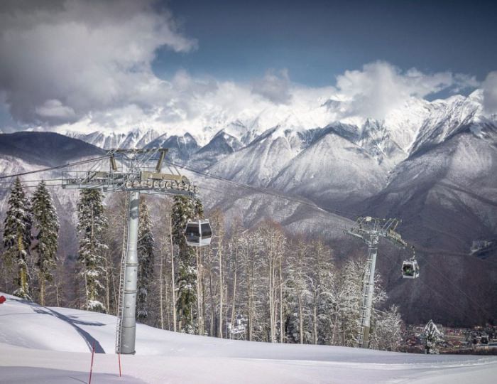 Канатная дорога - Отель Rixos Krasnaya Polyana Sochi / Риксос Красная Поляна Сочи