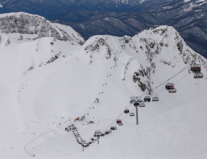 Канатная дорога - Отель Rixos Krasnaya Polyana Sochi / Риксос Красная Поляна Сочи