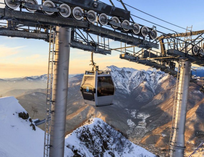 Канатная дорога - Отель Rixos Krasnaya Polyana Sochi / Риксос Красная Поляна Сочи