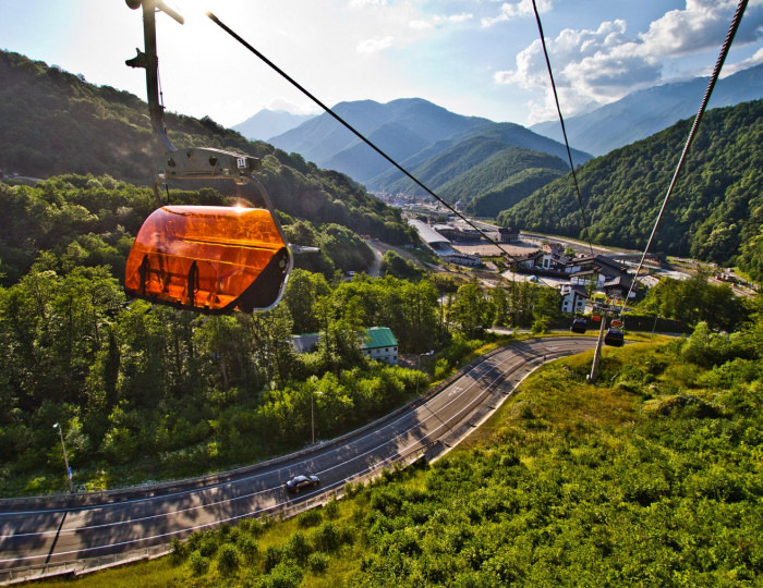 Канатная дорога - Отель Rixos Krasnaya Polyana Sochi / Риксос Красная Поляна Сочи