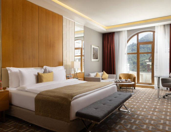 Делюкс Кинг с видом на город - Отель Rixos Krasnaya Polyana Sochi / Риксос Красная Поляна Сочи
