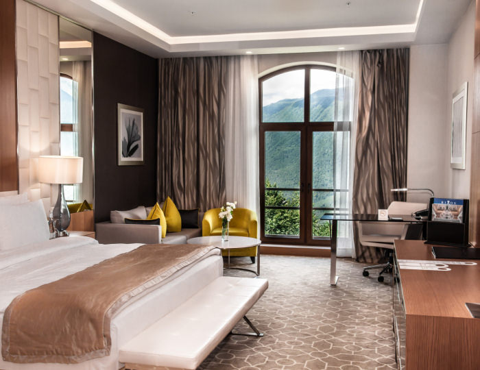 Делюкс Кинг с видом на горы - Отель Rixos Krasnaya Polyana Sochi / Риксос Красная Поляна Сочи