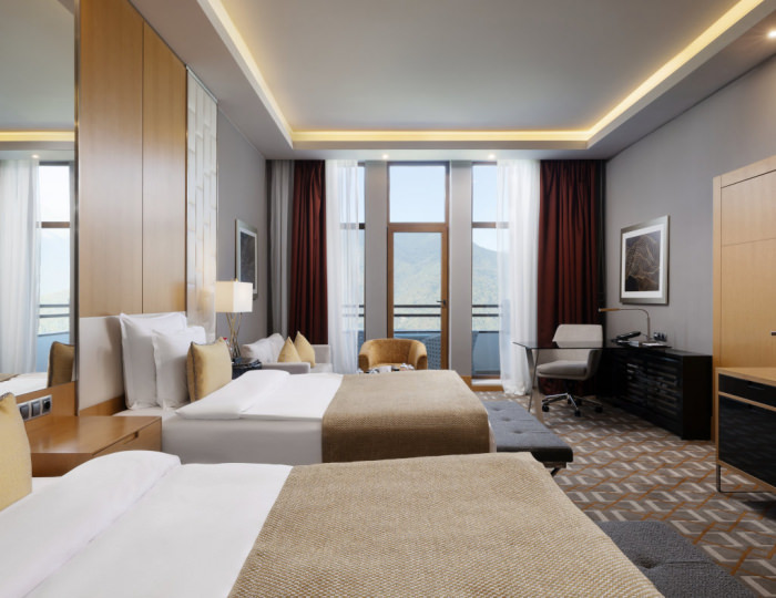 Делюкс Твин с видом на горы - Отель Rixos Krasnaya Polyana Sochi / Риксос Красная Поляна Сочи