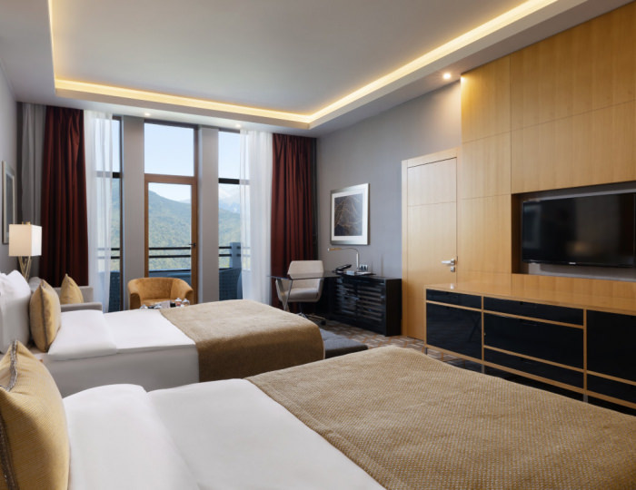 Делюкс Твин с видом на горы - Отель Rixos Krasnaya Polyana Sochi / Риксос Красная Поляна Сочи
