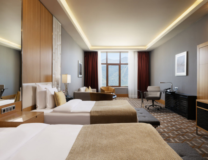 Супериор Твин с видом на горы - Отель Rixos Krasnaya Polyana Sochi / Риксос Красная Поляна Сочи